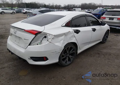 2019 Honda Civic Sport из США, поврежденный, VIN 2HGFC2F84KH564566